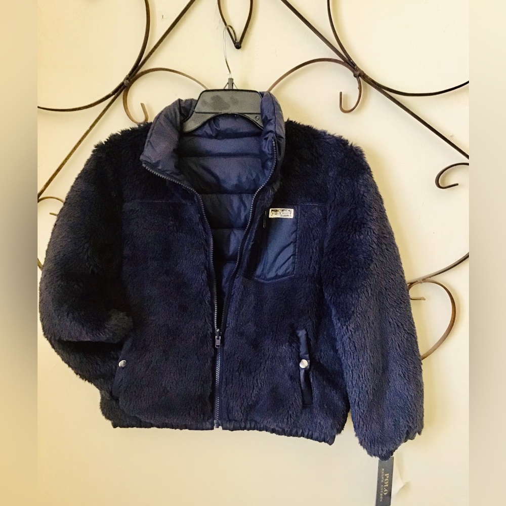 Ralph Lauren Reversible kids jacket NWT  size medium
